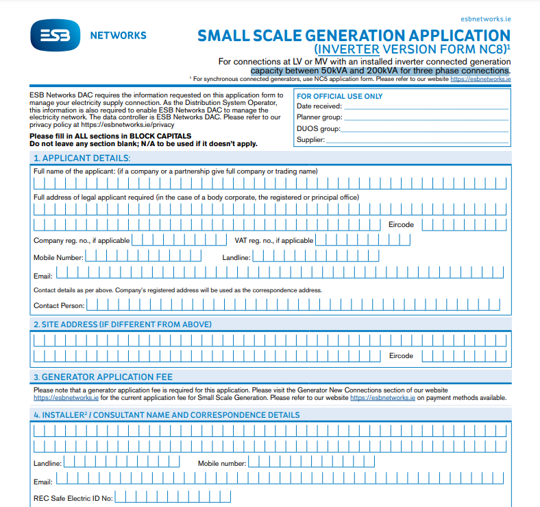 NC8 ESB Applications Done For You